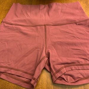Pink Lululemon Shorts Sz 8